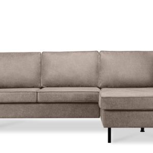KONSIMO INVIA Narożnik prawy w stylu loft, metalowe nóżki, szer. 234 cm 794963 KONSIMO INVIA Narożnik prawy w stylu loft, metalowe nóżki, szer. 234 cm 794963
