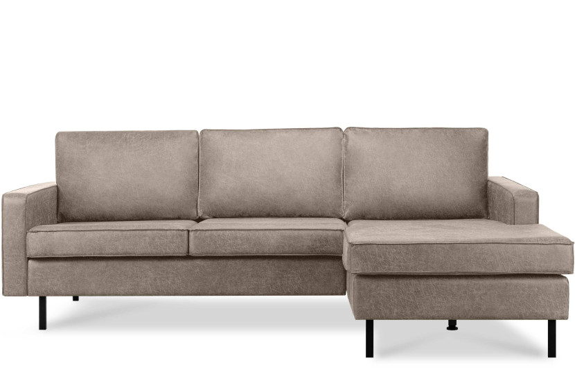 KONSIMO INVIA Narożnik prawy w stylu loft, metalowe nóżki, szer. 234 cm 794963