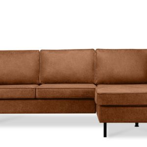 KONSIMO INVIA Narożnik prawy w stylu loft, metalowe nóżki, szer. 234 cm 794964 KONSIMO INVIA Narożnik prawy w stylu loft, metalowe nóżki, szer. 234 cm 794964