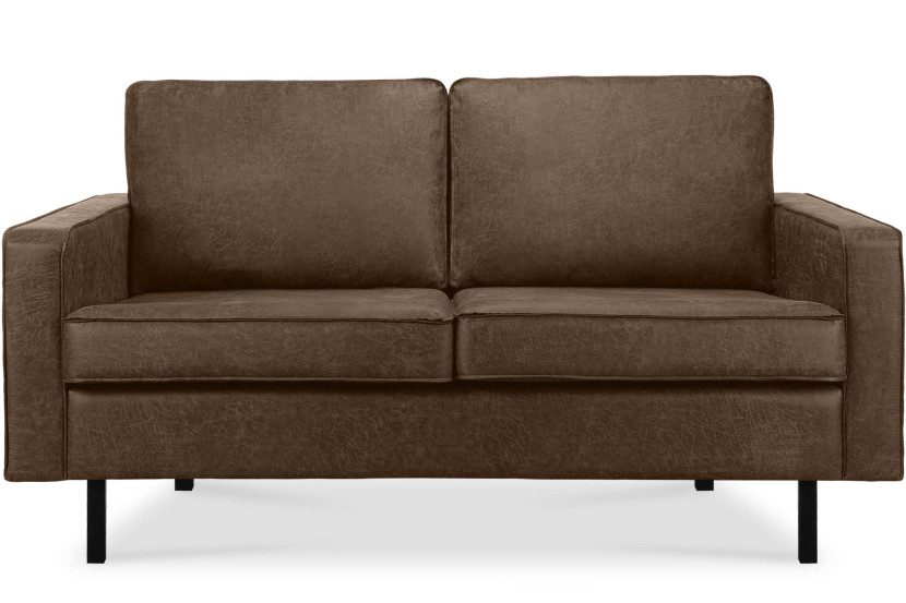 KONSIMO INVIA Sofa dwuosobowa industrialna na metalowych nóżkach 794929