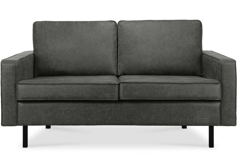 KONSIMO INVIA Sofa dwuosobowa industrialna na metalowych nóżkach 794931