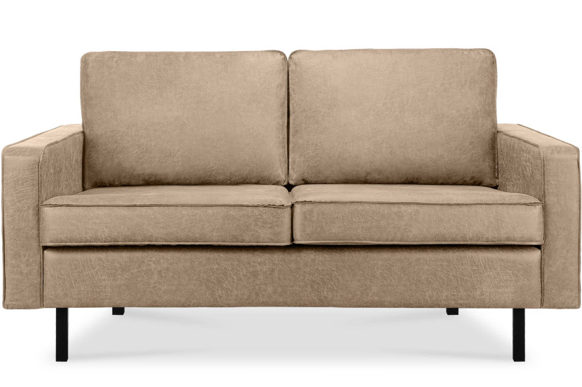 KONSIMO INVIA Sofa dwuosobowa industrialna na metalowych nóżkach 794938