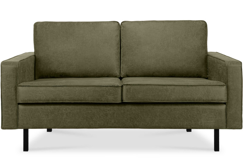 KONSIMO INVIA Sofa dwuosobowa industrialna na metalowych nóżkach 794942