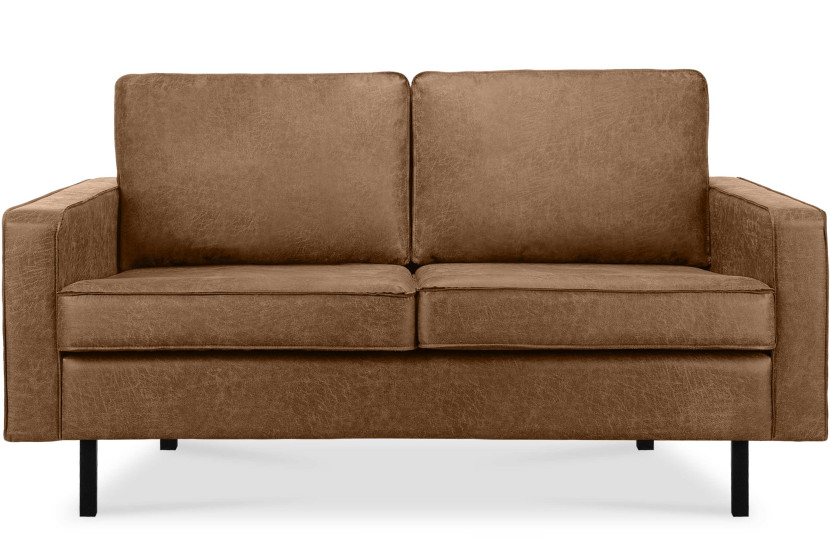 KONSIMO INVIA Sofa dwuosobowa industrialna na metalowych nóżkach 794945