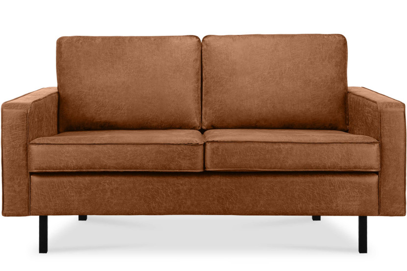 KONSIMO INVIA Sofa dwuosobowa industrialna na metalowych nóżkach 794924