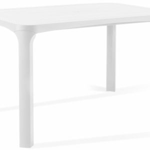 KONSIMO LEOPSI prostokątny stół ogrodowy z polipropylenu 120×80 cm 1019727