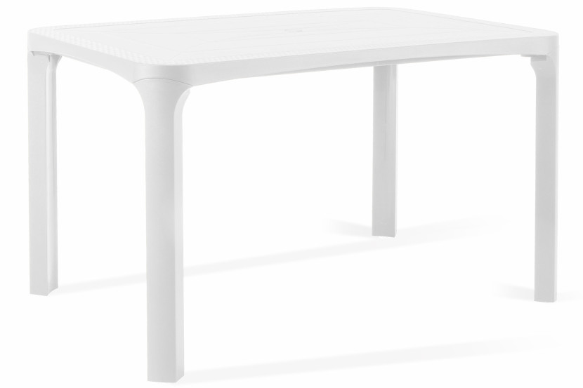 KONSIMO LEOPSI prostokątny stół ogrodowy z polipropylenu 120x80 cm 1019727