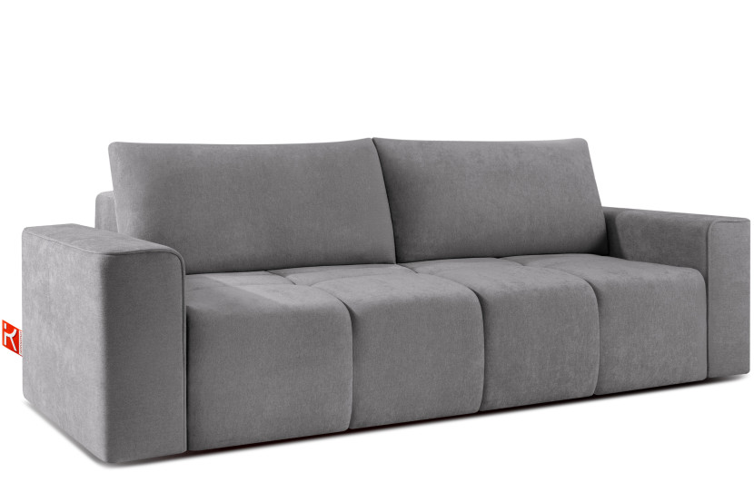 KONSIMO LIGULA nowoczesna rozkładana sofa trzyosobowa ze schowkiem 999607