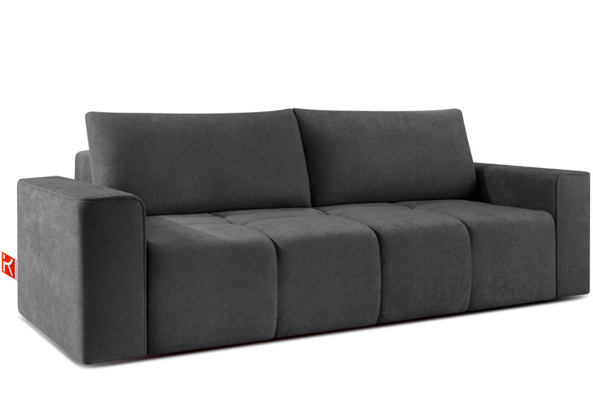 KONSIMO LIGULA nowoczesna rozkładana sofa trzyosobowa ze schowkiem 999617