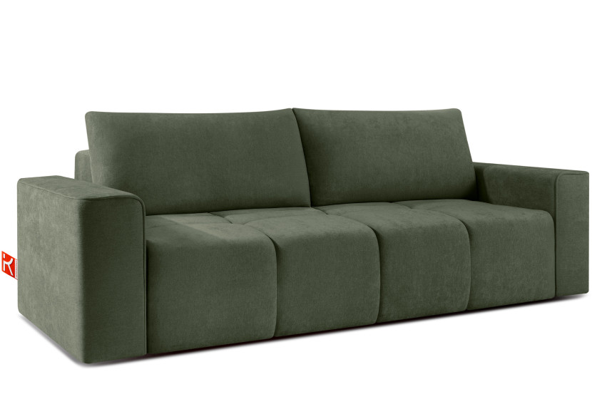 KONSIMO LIGULA nowoczesna rozkładana sofa trzyosobowa ze schowkiem 999624