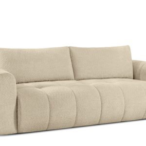 KONSIMO LIRA Sofa trzyosobowa rozkładana, z pojemnikiem na pościel, japandi 751911 KONSIMO LIRA Sofa trzyosobowa rozkładana, z pojemnikiem na pościel, japandi 751911