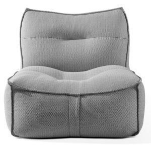 KONSIMO LOVIA Miękki fotel na ogród/taras, czarny elegancki, 90 x 106 cm 873827 KONSIMO LOVIA Miękki fotel na ogród/taras, czarny elegancki, 90 x 106 cm 873827