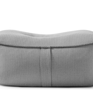 KONSIMO LOVIA Wygodny Puf ogrodowy z pokrowcem, czarny 90 x 75 cm 873832 KONSIMO LOVIA Wygodny Puf ogrodowy z pokrowcem, czarny 90 x 75 cm 873832