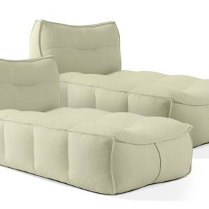KONSIMO LOVIA Zestaw Leżanek do ogrodu, jasnozielone, olefin, zestaw 2 szt 873812 KONSIMO LOVIA Zestaw Leżanek do ogrodu, jasnozielone, olefin, zestaw 2 szt 873812