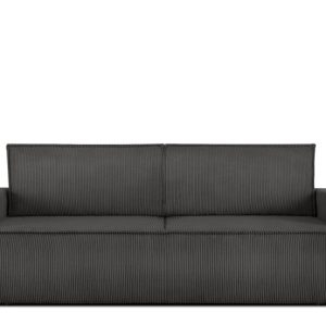 KONSIMO NAPI 3-osobowa szara sztruksowa sofa 297190 KONSIMO NAPI 3-osobowa szara sztruksowa sofa 297190