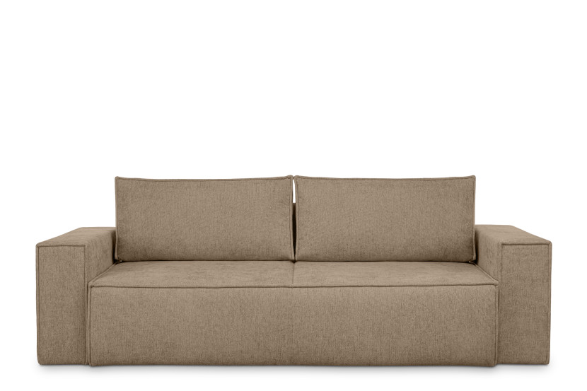 KONSIMO NAPI II Sofa 3-osobowa, kolor brązowy 297215