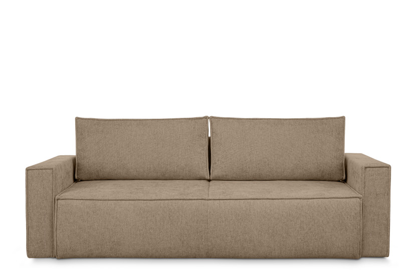 KONSIMO NAPI II Sofa 3-osobowa, kolor brązowy 297218