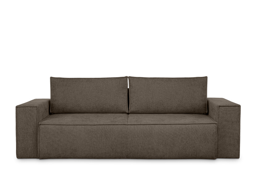 KONSIMO NAPI II Sofa 3-osobowa, kolor brązowy 297207