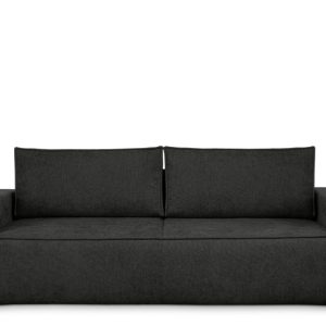 KONSIMO NAPI II Sofa 3-osobowa, kolor Czarny 297182 KONSIMO NAPI II Sofa 3-osobowa, kolor Czarny 297182