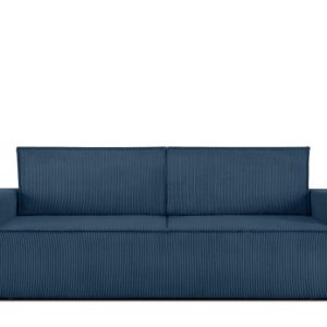 KONSIMO NAPI Sofa 3-os. z pojemnikiem na pościel, granatowy 297197 KONSIMO NAPI Sofa 3-os. z pojemnikiem na pościel, granatowy 297197