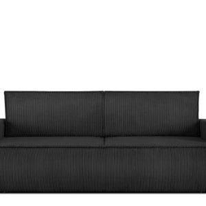 KONSIMO NAPI Sofa 3-osobowa, ciemnoszary sztruks 297183 KONSIMO NAPI Sofa 3-osobowa, ciemnoszary sztruks 297183