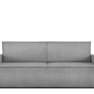 KONSIMO NAPI Sofa 3-osobowa, jasnoszary sztruks 297205 KONSIMO NAPI Sofa 3-osobowa, jasnoszary sztruks 297205