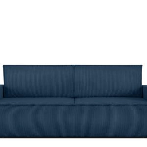 KONSIMO NAPI Sofa 3-osobowa, sztruks w kolorze granatowym 297193 KONSIMO NAPI Sofa 3-osobowa, sztruks w kolorze granatowym 297193