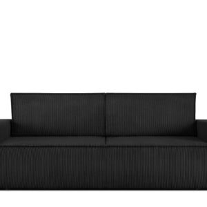 KONSIMO NAPI Sofa 3-osobowa z czarnym pojemnikiem na łóżko 297212 KONSIMO NAPI Sofa 3-osobowa z czarnym pojemnikiem na łóżko 297212
