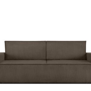 KONSIMO NAPI Sofa 3-osobowa z pojemnikiem, brązowy 297208 KONSIMO NAPI Sofa 3-osobowa z pojemnikiem, brązowy 297208