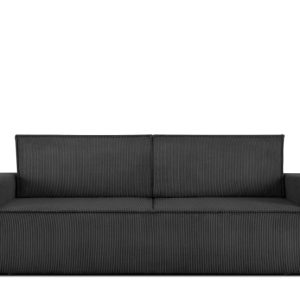 KONSIMO NAPI Sofa 3-osobowa z pojemnikiem, ciemnoszary 297176 KONSIMO NAPI Sofa 3-osobowa z pojemnikiem, ciemnoszary 297176