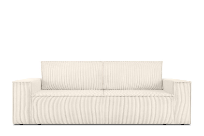 KONSIMO NAPI Sofa 3-osobowa z pojemnikiem w kolorze ecru 297221