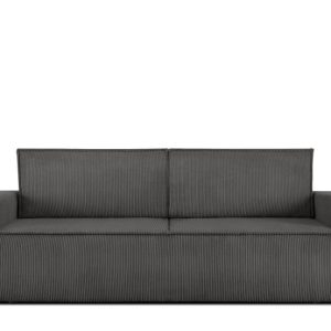 KONSIMO NAPI Sofa 3-osobowa z szarym pojemnikiem na łóżko 297201 KONSIMO NAPI Sofa 3-osobowa z szarym pojemnikiem na łóżko 297201
