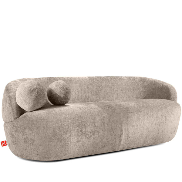 KONSIMO NELUM sofa organiczna forma, w stylu nowoczesnym, szenil 725921
