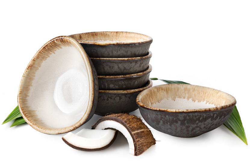 KONSIMO PRIMA Zestaw ceramicznych misek 6 szt. 400 ml jakość premium 825201