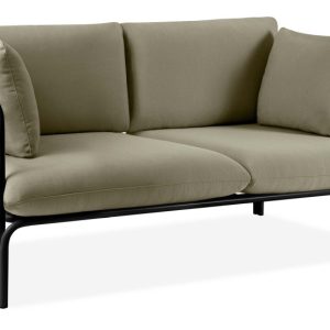 KONSIMO RAMBE Sofa 2-osobowa ogrodowa z poduszkami na stalowym stelażu 1000400 KONSIMO RAMBE Sofa 2-osobowa ogrodowa z poduszkami na stalowym stelażu 1000400
