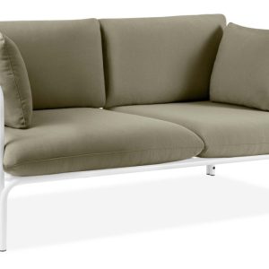 KONSIMO RAMBE Sofa 2-osobowa ogrodowa z poduszkami na stalowym stelażu 1000402 KONSIMO RAMBE Sofa 2-osobowa ogrodowa z poduszkami na stalowym stelażu 1000402