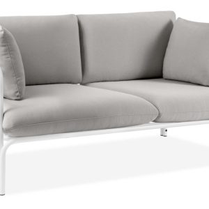 KONSIMO RAMBE Sofa 2-osobowa ogrodowa z poduszkami na stalowym stelażu 1000407 KONSIMO RAMBE Sofa 2-osobowa ogrodowa z poduszkami na stalowym stelażu 1000407