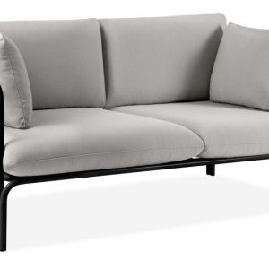 KONSIMO RAMBE Sofa 2-osobowa ogrodowa z poduszkami na stalowym stelażu 1000395 KONSIMO RAMBE Sofa 2-osobowa ogrodowa z poduszkami na stalowym stelażu 1000395