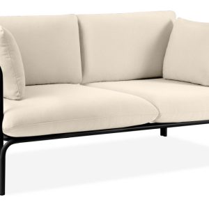 KONSIMO RAMBE Sofa 2-osobowa ogrodowa z poduszkami na stalowym stelażu 1000409 KONSIMO RAMBE Sofa 2-osobowa ogrodowa z poduszkami na stalowym stelażu 1000409