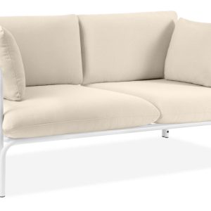 KONSIMO RAMBE Sofa 2-osobowa ogrodowa z poduszkami na stalowym stelażu 1000413 KONSIMO RAMBE Sofa 2-osobowa ogrodowa z poduszkami na stalowym stelażu 1000413