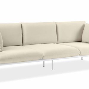 KONSIMO RAMBE Sofa 3-osobowa do ogrodu stelaż ze stali styl loftowy 1000401 KONSIMO RAMBE Sofa 3-osobowa do ogrodu stelaż ze stali styl loftowy 1000401
