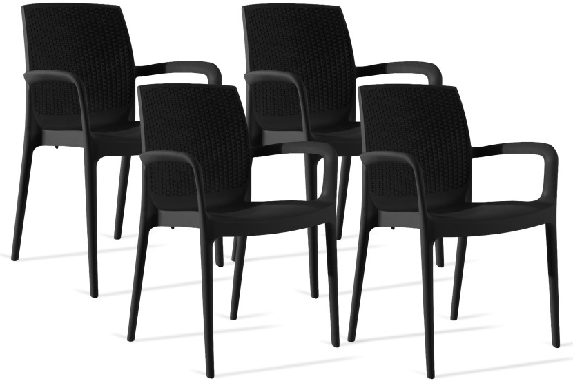 KONSIMO RANTU Krzesło ogrodowe zestaw 4 szt. Jakość premium Made in Italy 1020420