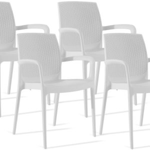 KONSIMO RANTU Krzesło ogrodowe zestaw 4 szt. Jakość premium Made in Italy 1020419 KONSIMO RANTU Krzesło ogrodowe zestaw 4 szt. Jakość premium Made in Italy 1020419