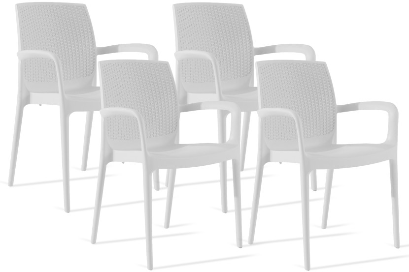 KONSIMO RANTU Krzesło ogrodowe zestaw 4 szt. Jakość premium Made in Italy 1020419