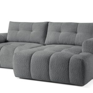 KONSIMO RAVIA Narożnik prawy z funkcją spania boucle, styl nowoczesny 751937 KONSIMO RAVIA Narożnik prawy z funkcją spania boucle, styl nowoczesny 751937