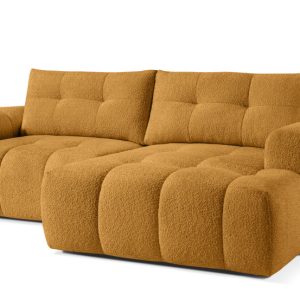 KONSIMO RAVIA Narożnik prawy z funkcją spania boucle, styl nowoczesny 751940 KONSIMO RAVIA Narożnik prawy z funkcją spania boucle, styl nowoczesny 751940