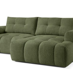 KONSIMO RAVIA Narożnik prawy z funkcją spania boucle, styl nowoczesny 751941 KONSIMO RAVIA Narożnik prawy z funkcją spania boucle, styl nowoczesny 751941