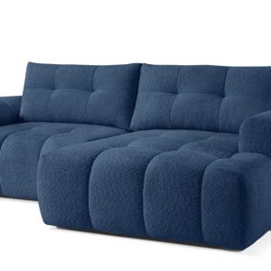KONSIMO RAVIA Narożnik prawy z funkcją spania boucle, styl nowoczesny 751947 KONSIMO RAVIA Narożnik prawy z funkcją spania boucle, styl nowoczesny 751947
