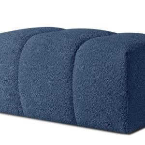 KONSIMO RAVIA Puf tapicerowany tkanina boucle, z pikowaniami, styl modern 751992 KONSIMO RAVIA Puf tapicerowany tkanina boucle, z pikowaniami, styl modern 751992