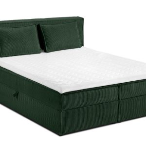 KONSIMO ROTI Łóżko dwuosobowe 140×200, skrzynia na pościel, toper 6,5 cm 750438 KONSIMO ROTI Łóżko dwuosobowe 140×200, skrzynia na pościel, toper 6,5 cm 750438